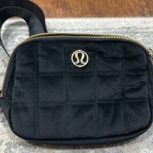 Lululemon velvet belt bag